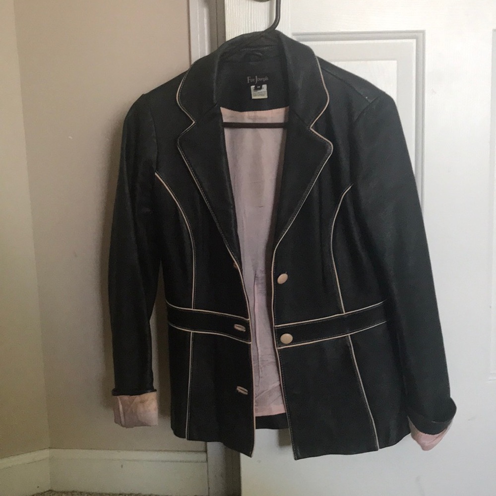 For Joseph Leather Jacket. Like New!